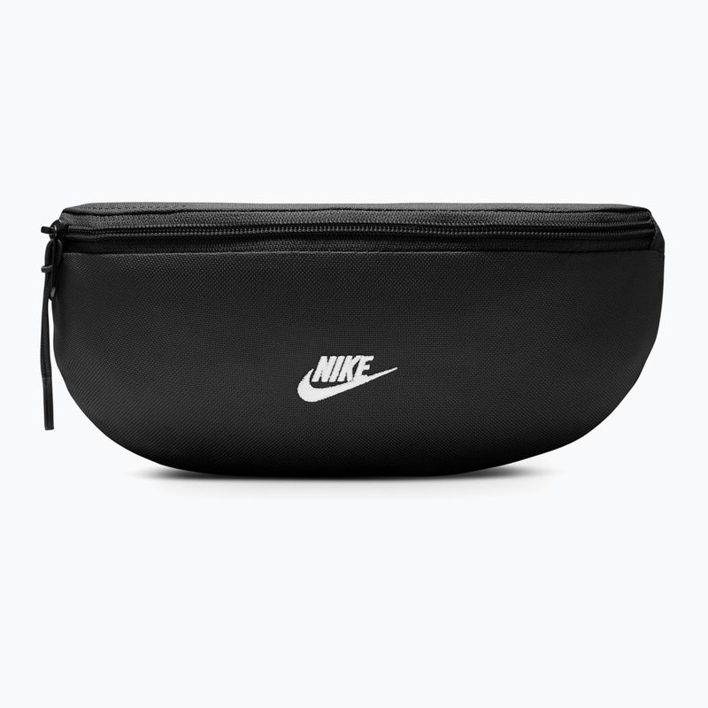 Juosmes krepšys Nike Heritage 2.0 1 l black/black/white 2