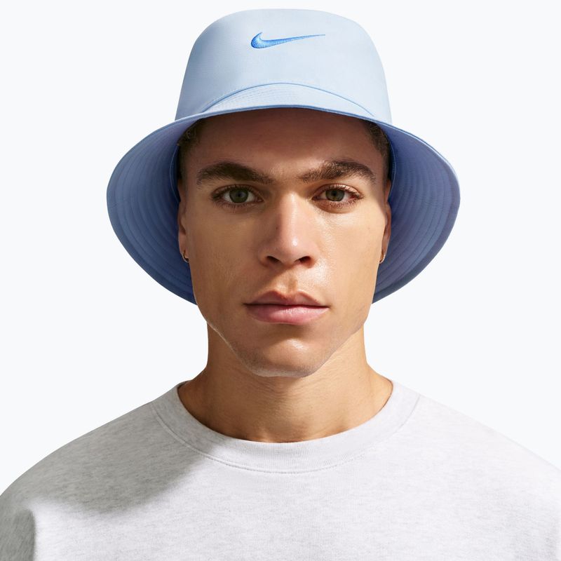 Skrybėlė Nike Apex Bucket Swoosh hydrogen blue/university blue 3