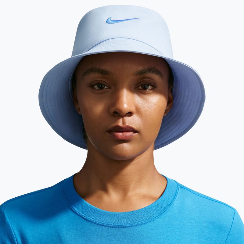 Skrybėlė Nike Apex Bucket Swoosh hydrogen blue/university blue 5