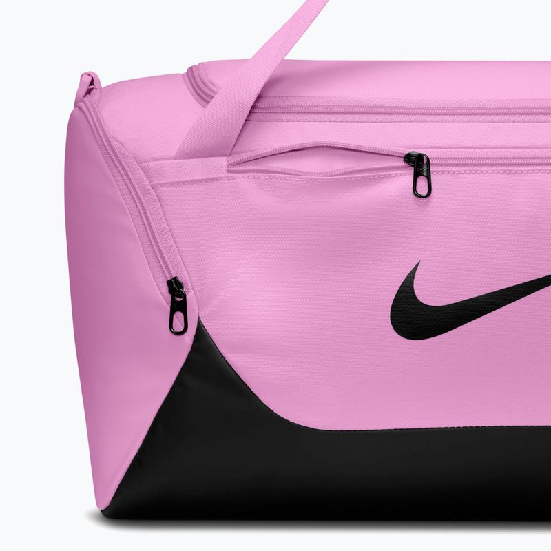 Treniruočių krepšys Nike Brasilia Duffel Small 40 l light magenta/black/black 6