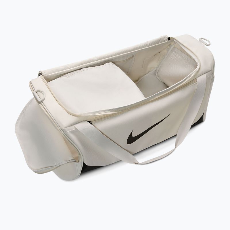 Treniruočiųkrepšys Nike Brasilia Duffel Medium 60 l light bone/black/black 5