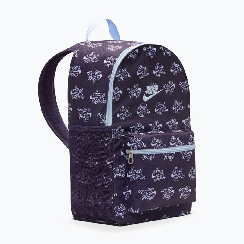 Miesto kuprinė Nike Heritage 23 l purple dynasty/hydrogen blue 2
