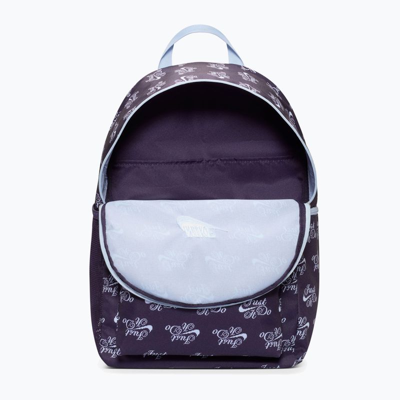 Miesto kuprinė Nike Heritage 23 l purple dynasty/hydrogen blue 4