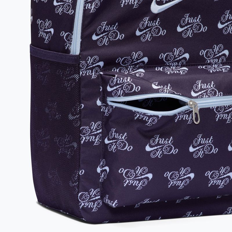 Miesto kuprinė Nike Heritage 23 l purple dynasty/hydrogen blue 5