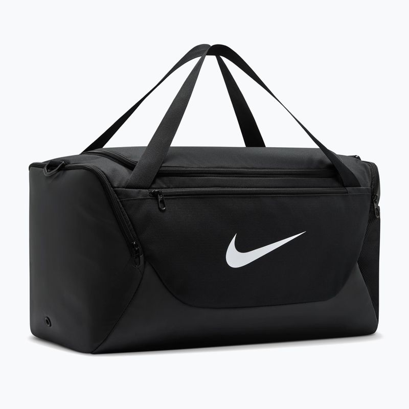 Treniruočiųkrepšys Nike Brasilia Duffel Small 40 l black/black/white 2