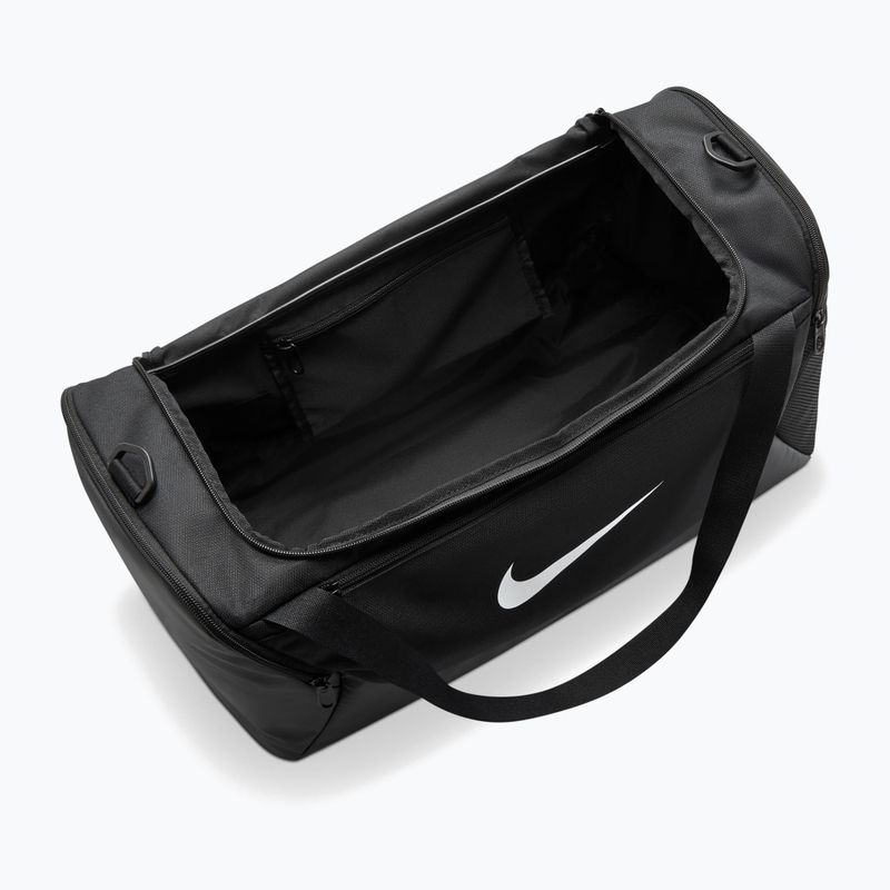 Treniruočiųkrepšys Nike Brasilia Duffel Small 40 l black/black/white 4