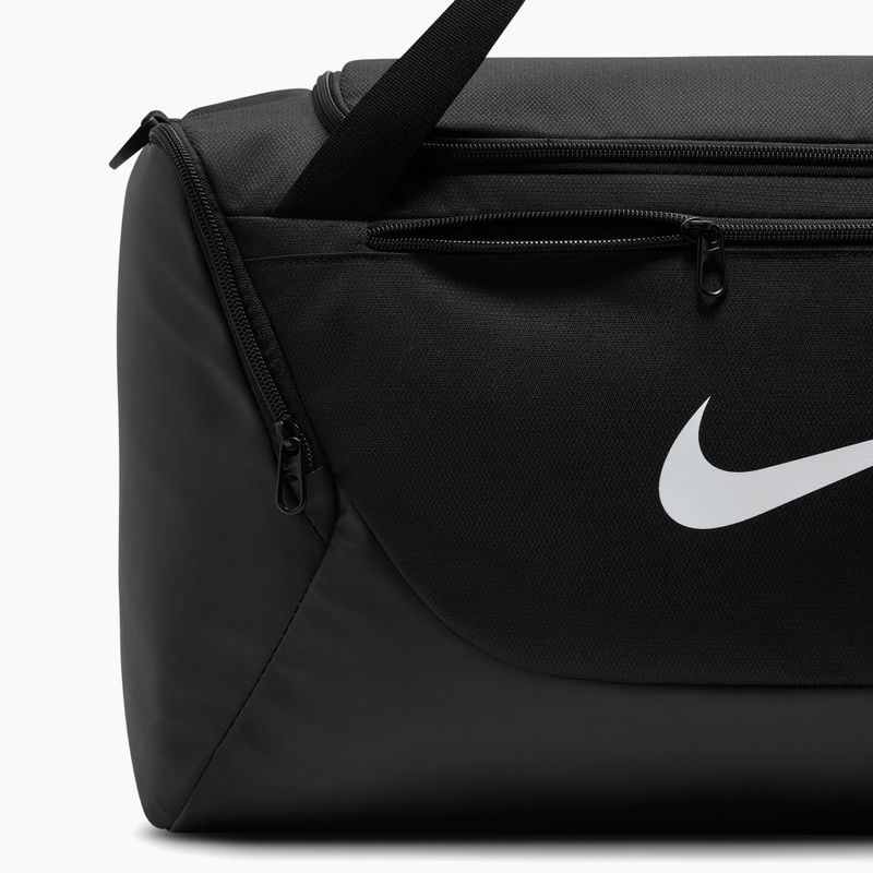 Treniruočiųkrepšys Nike Brasilia Duffel Small 40 l black/black/white 6