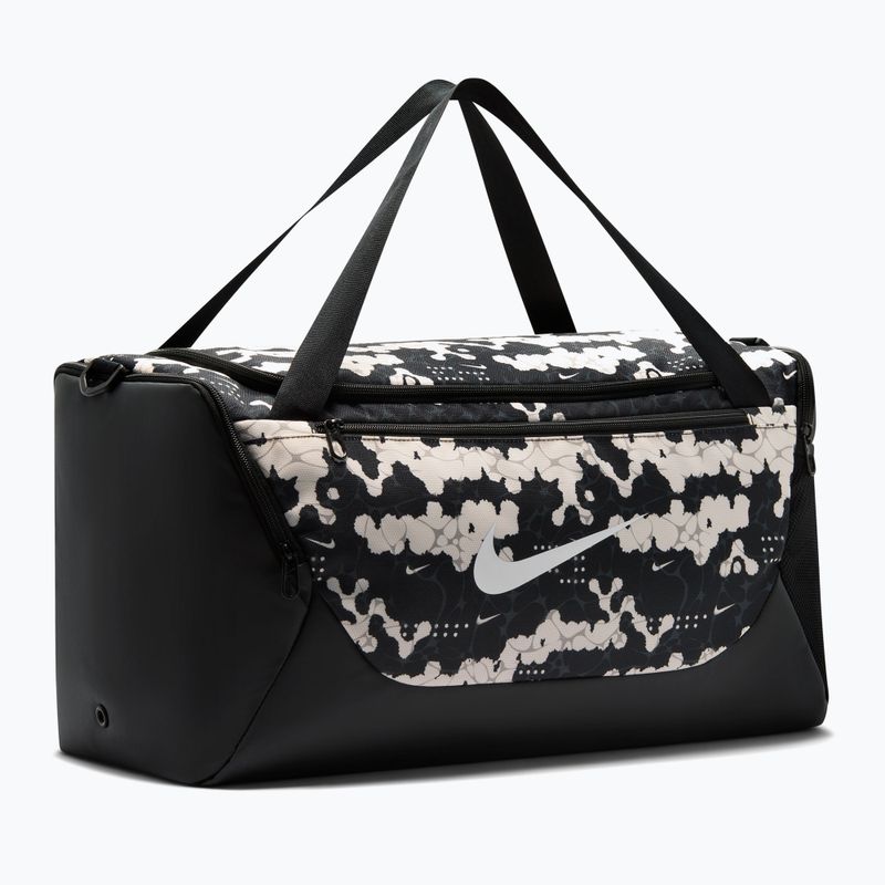 Treniruočiųkrepšys Nike Brasilia Duffel Small 41 l chalk/black/white 2