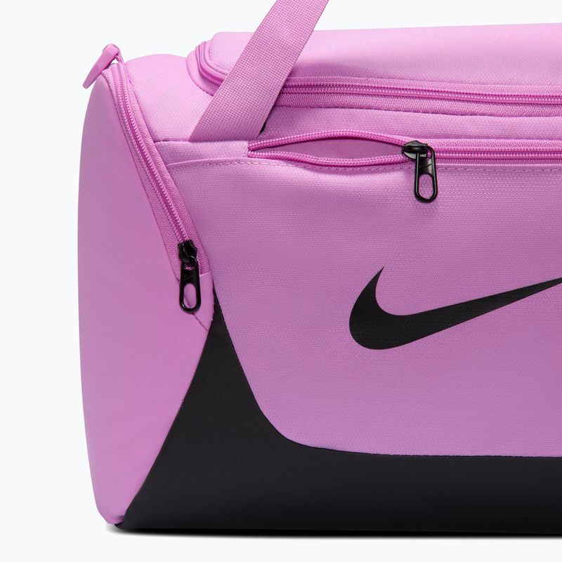 Treniruočiųkrepšys Nike Brasilia Duffel Extra Small 24 l light magenta/black/black 6