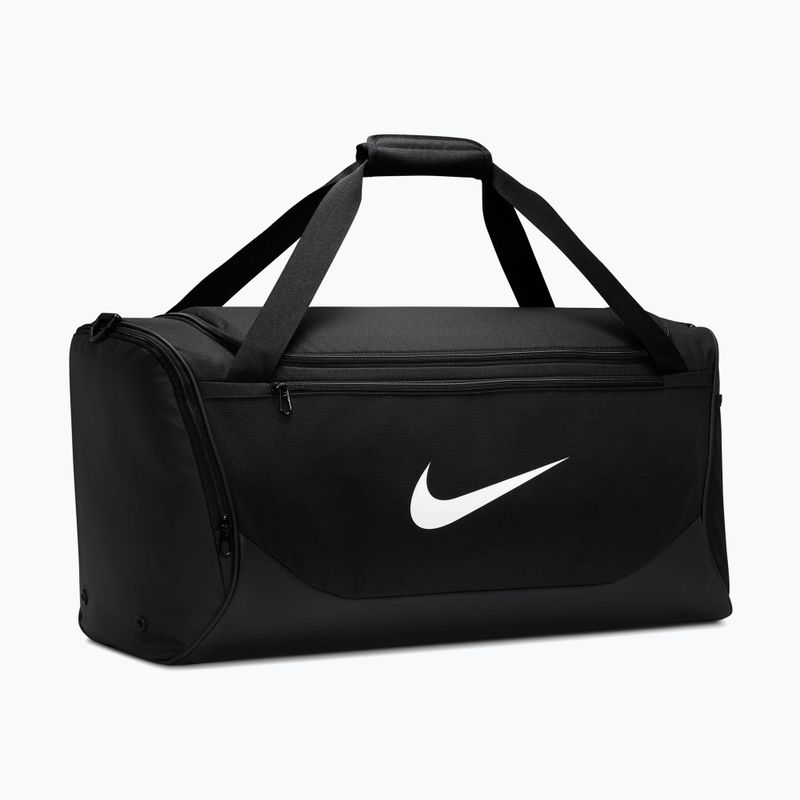 Treniruočiųkrepšys Nike Brasilia Duffel Medium 60 l black/black/white 2