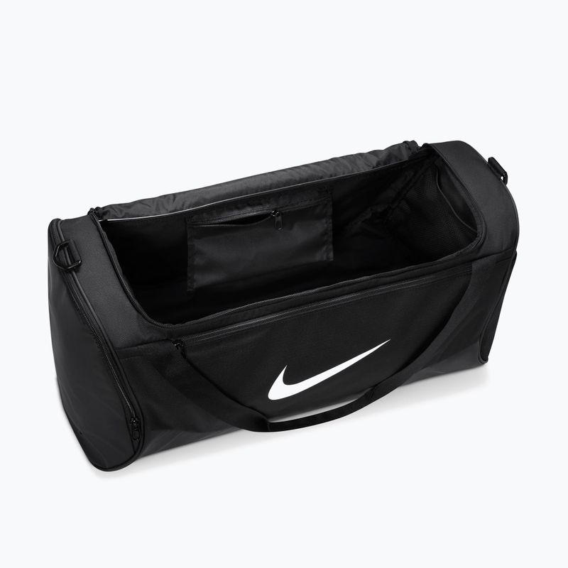 Treniruočiųkrepšys Nike Brasilia Duffel Medium 60 l black/black/white 4