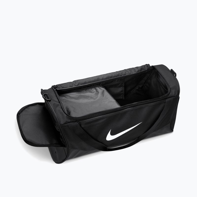 Treniruočiųkrepšys Nike Brasilia Duffel Medium 60 l black/black/white 5