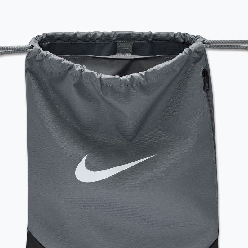 Maišas Nike Brasilia 18 l smoke grey/black/white 3