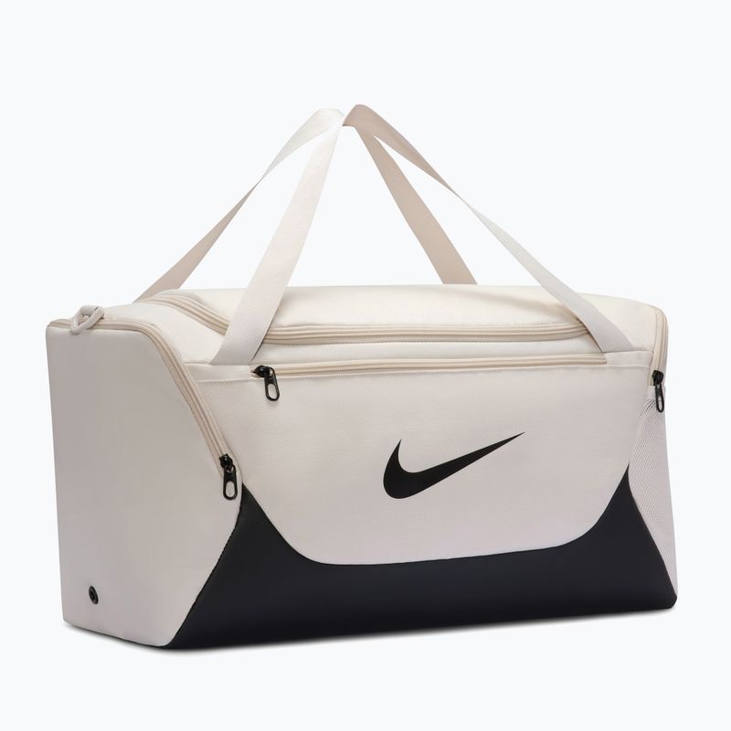 Treniruočiųkrepšys Nike Brasilia Duffel Small 40 l light bone/black/black 2