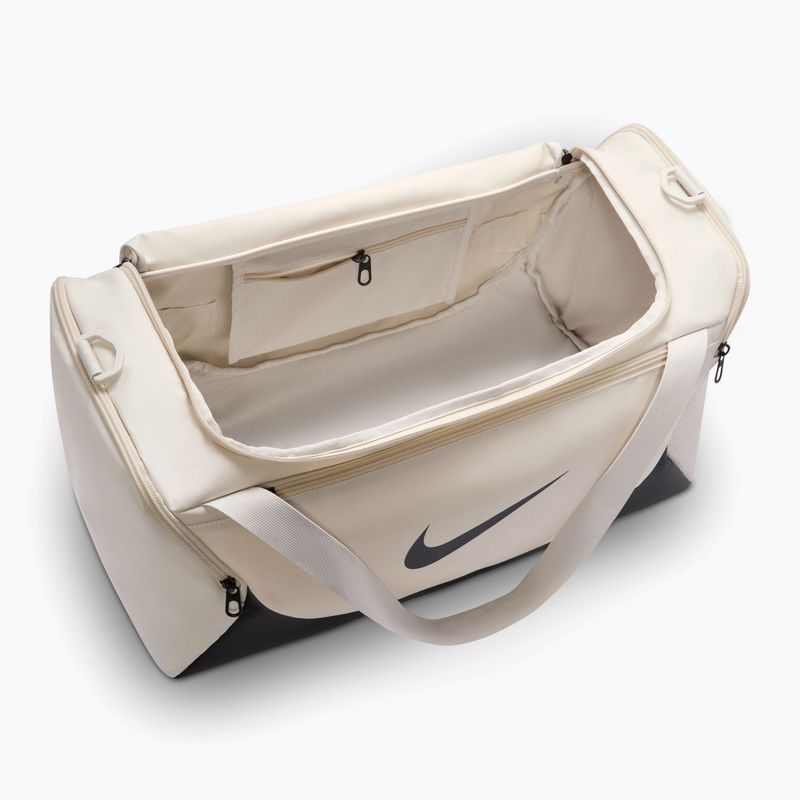 Treniruočiųkrepšys Nike Brasilia Duffel Small 40 l light bone/black/black 4