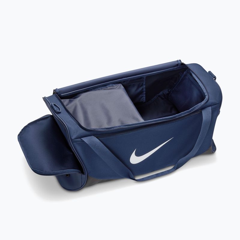 Treniruočiųkrepšys Nike Brasilia Duffel Medium 60 l midnight navy/black/white 4