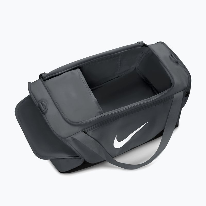 Treniruočių krepšys Nike Brasilia Duffel Small 40 l smoke grey/black/white 4