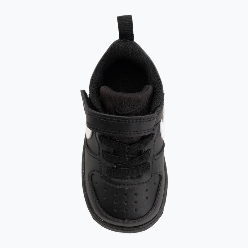 Vaikiški batai Nike Court Borough Low Recraft black/black/white 5