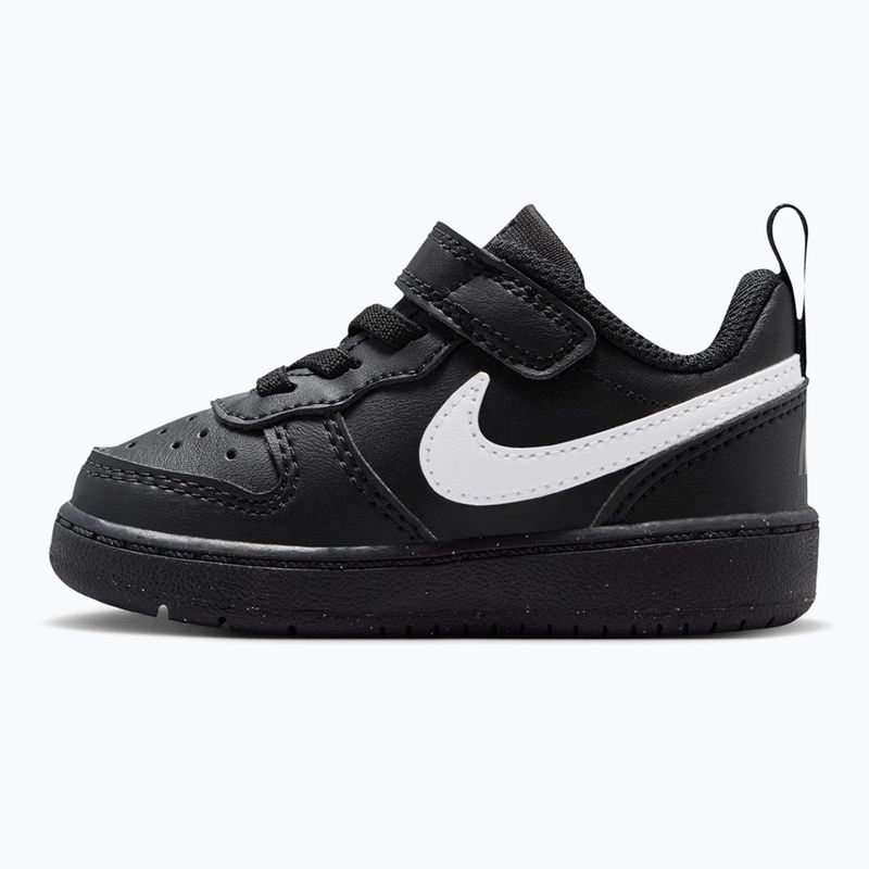 Vaikiški batai Nike Court Borough Low Recraft black/black/white 2