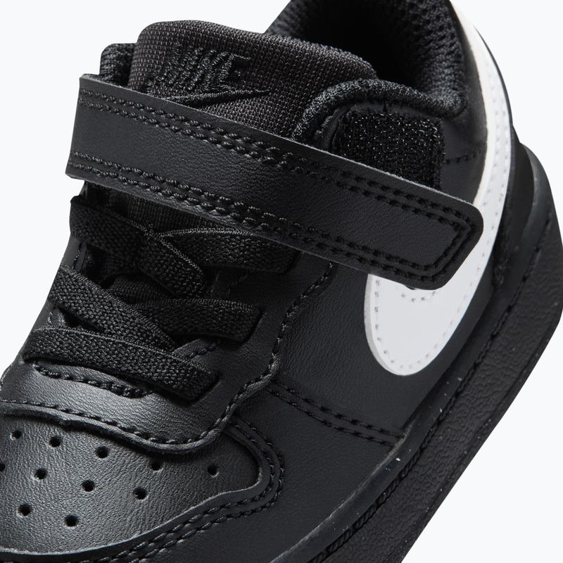 Vaikiški batai Nike Court Borough Low Recraft black/black/white 5