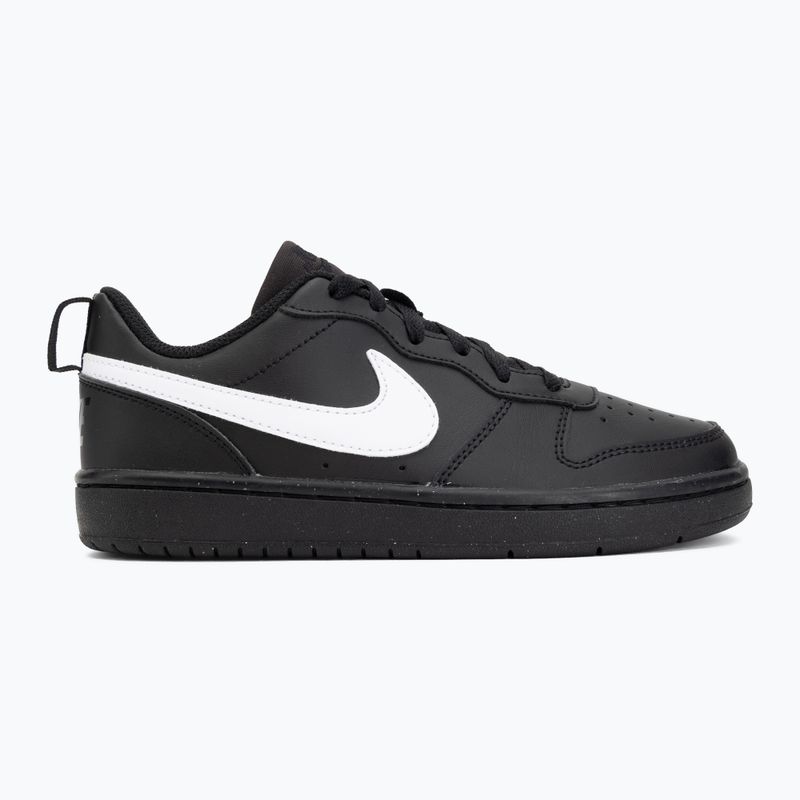 Nike Court Borough Low Recraft batai juoda/juoda/balta 2