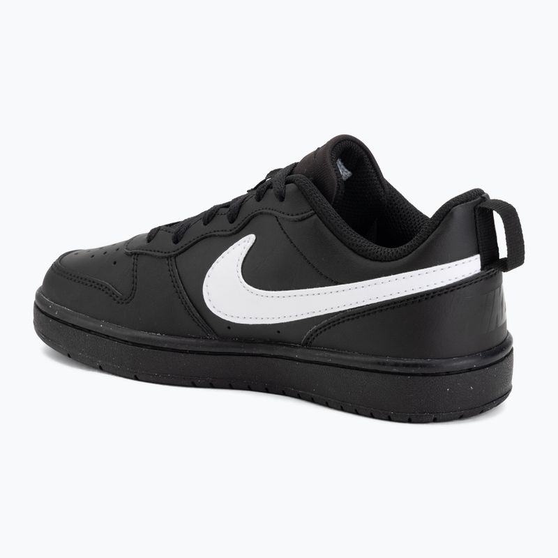 Nike Court Borough Low Recraft batai juoda/juoda/balta 3