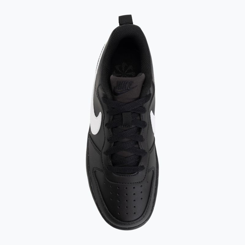 Nike Court Borough Low Recraft batai juoda/juoda/balta 5