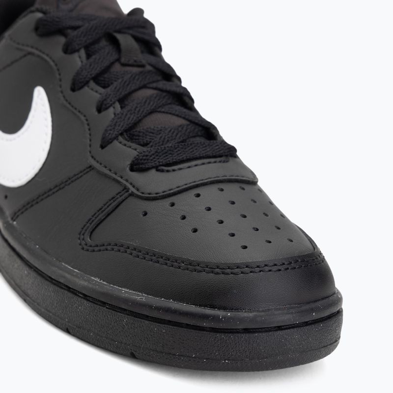 Nike Court Borough Low Recraft batai juoda/juoda/balta 7
