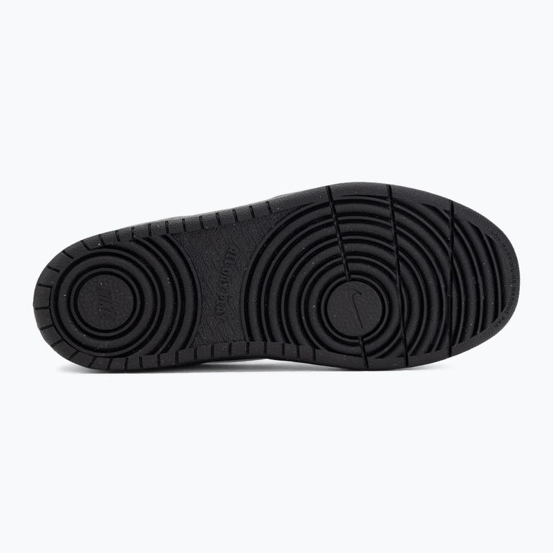 Vaikiški batai Nike Court Borough Low Recraft black/black/white 4