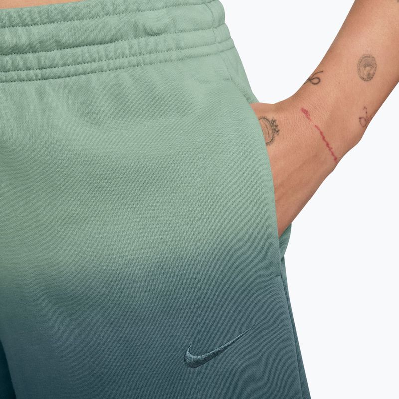 Moteriški šortai Nike Sportswear Phoenix Fleece Mid-Rise steam/mineral slate 4
