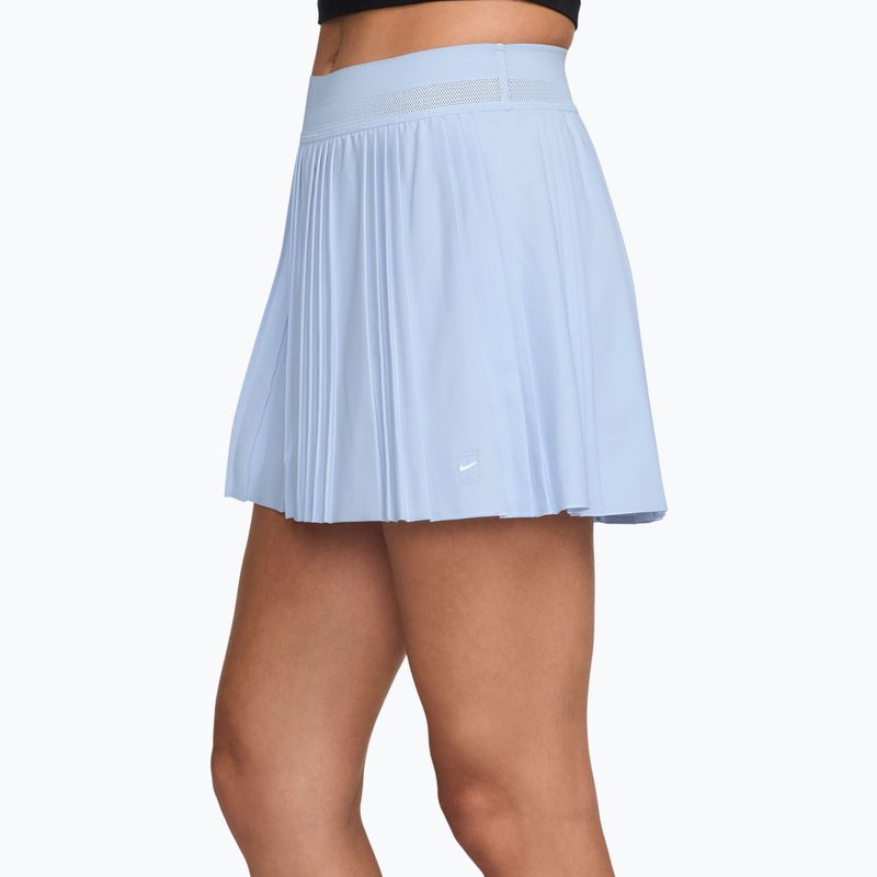 Teniso sijonas Nike Court Dri-Fit Advantage Pleated hydrogen blue/white 3