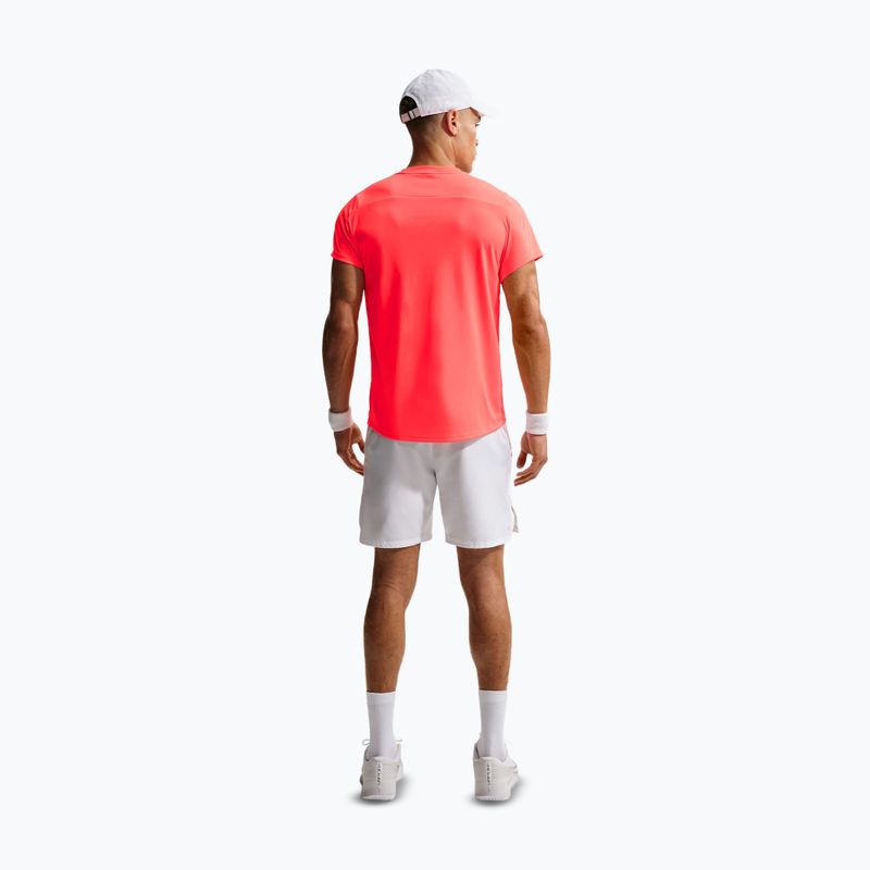Vyriški teniso marškinėliai Nike Court Dri-Fit Victory hot lava/black 3