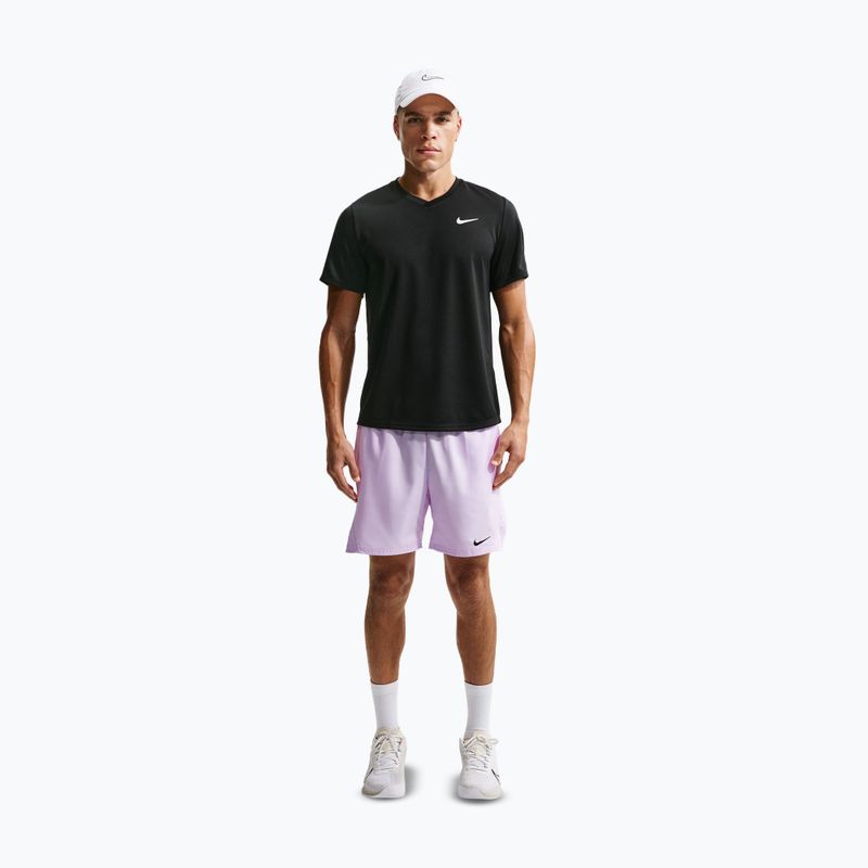 Vyriški teniso šortai Nike Court Dri-Fit Victory 7" violet mist/black 2
