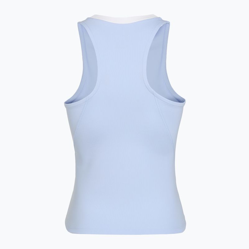 Moteriški teniso marškinėliai Nike Court Dri-Fit Advantage Tank hydrogen blue/white/white 2