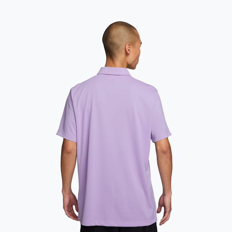 Vyriški teniso marškinėliai Nike Court Dri-Fit Polo Solid violet mist/black 2