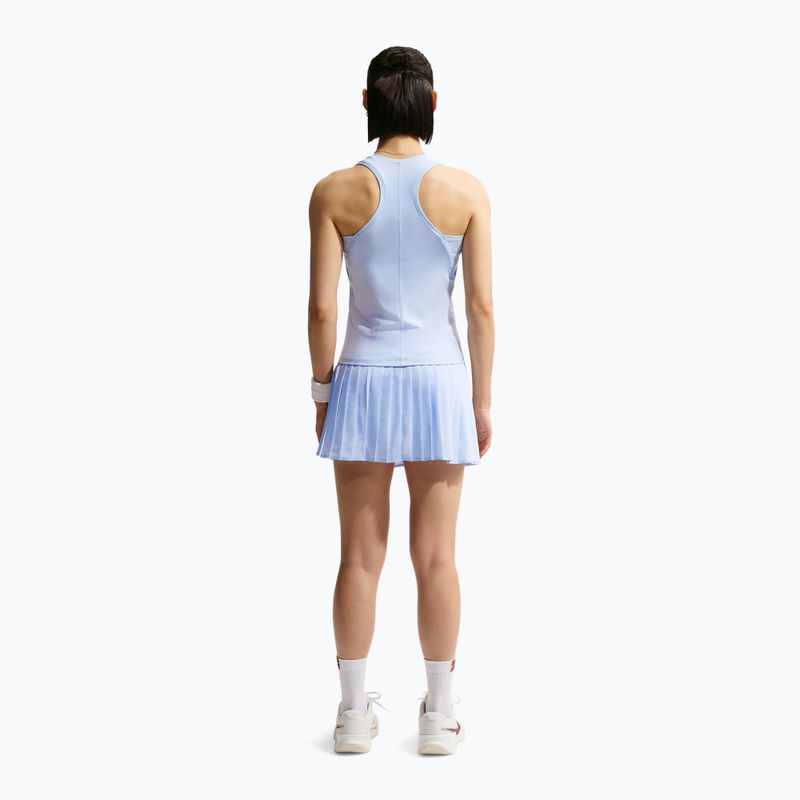 Teniso sijonas Nike Victory Dri-Fit High-Waisted Pleated hydrogen blue/hydrogen blue/white 3