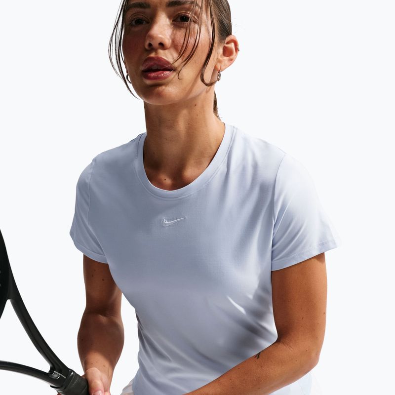 Moteriški teniso marškinėliai Nike Victory Dri-Fit hydrogen blue/white 4