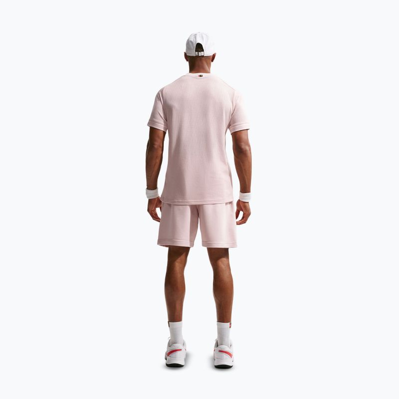 Vyriški teniso marškinėliai Nike Court Heritage silt red 3