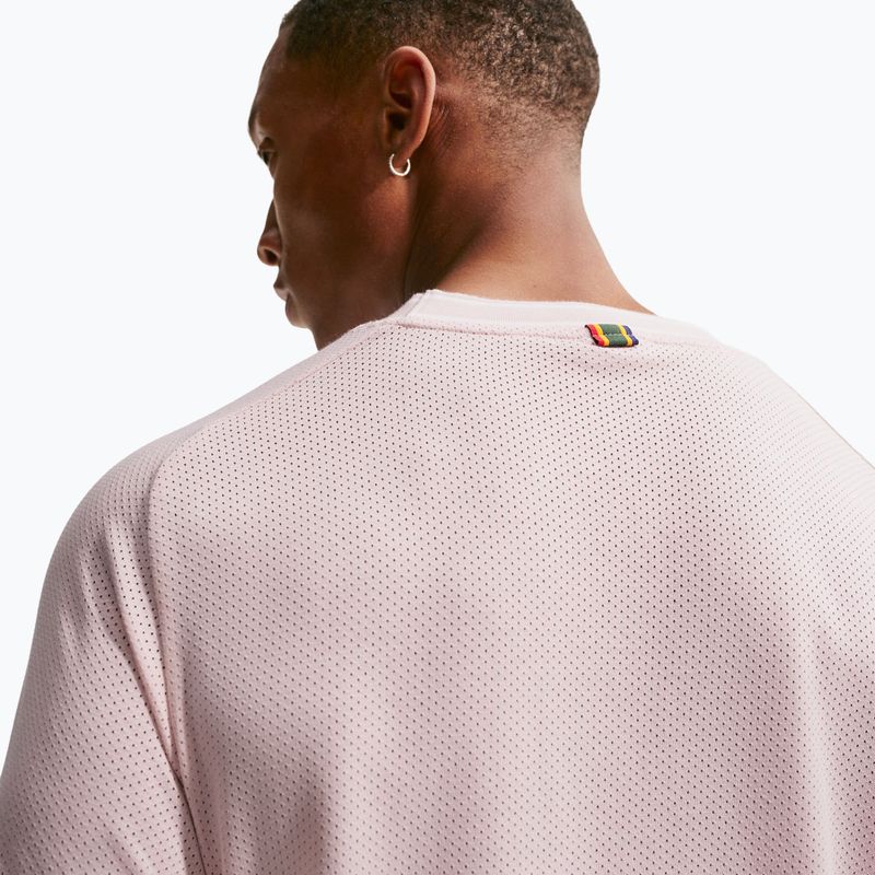 Vyriški teniso marškinėliai Nike Court Heritage silt red 5