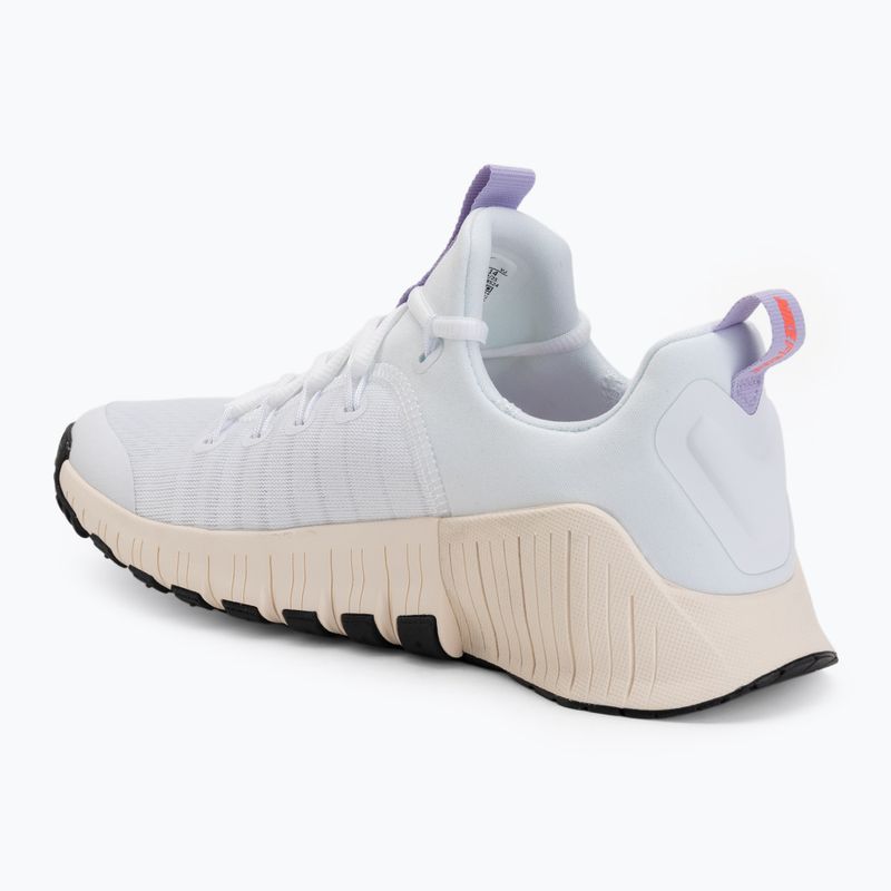 Moteriški treniruočių batai Nike Free Metcon 6 white/violet mist/chalk/hot lava 3