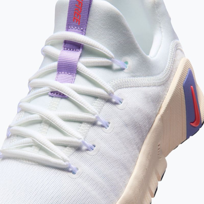 Moteriški treniruočių batai Nike Free Metcon 6 white/violet mist/chalk/hot lava 14