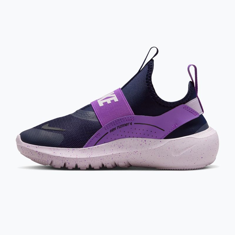Vaikiški batai Nike Flex Runner 4 blackened blue/bright violet/black 2