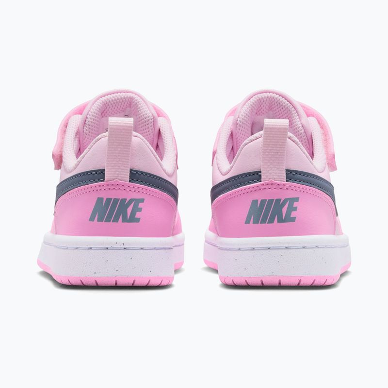 Vaikiški batai Nike Court Borough Low Recraft pink foam/pink rise/white/ashen slate 4