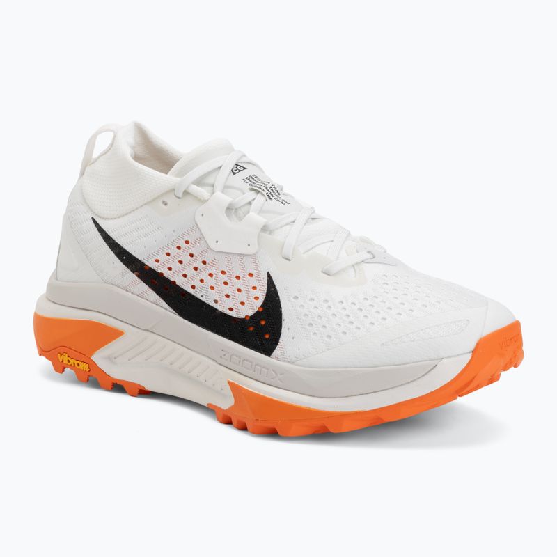 Vyriški bėgimo bateliai Nike ACG Zegama Trail summit white/phantom/safety orange/black