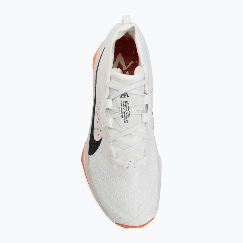 Vyriški bėgimo bateliai Nike ACG Zegama Trail summit white/phantom/safety orange/black 5