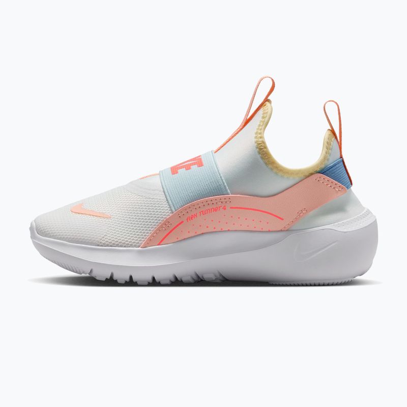 Vaikiški batai Nike Flex Runner 4 summit white/arctic orange/life lime 2
