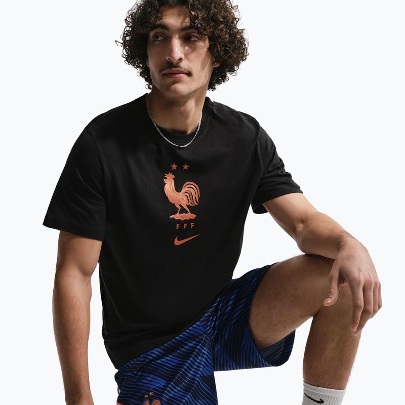 Vyriški futbolo marškinėliai Nike FFF Soccer black 6