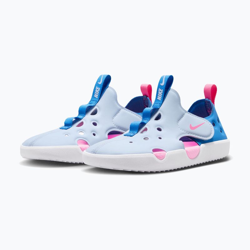 Vaikiškos Nike Sunray Protect sandalės 4 HF6277 hydrogen blue/blue crystal/pink glow 3