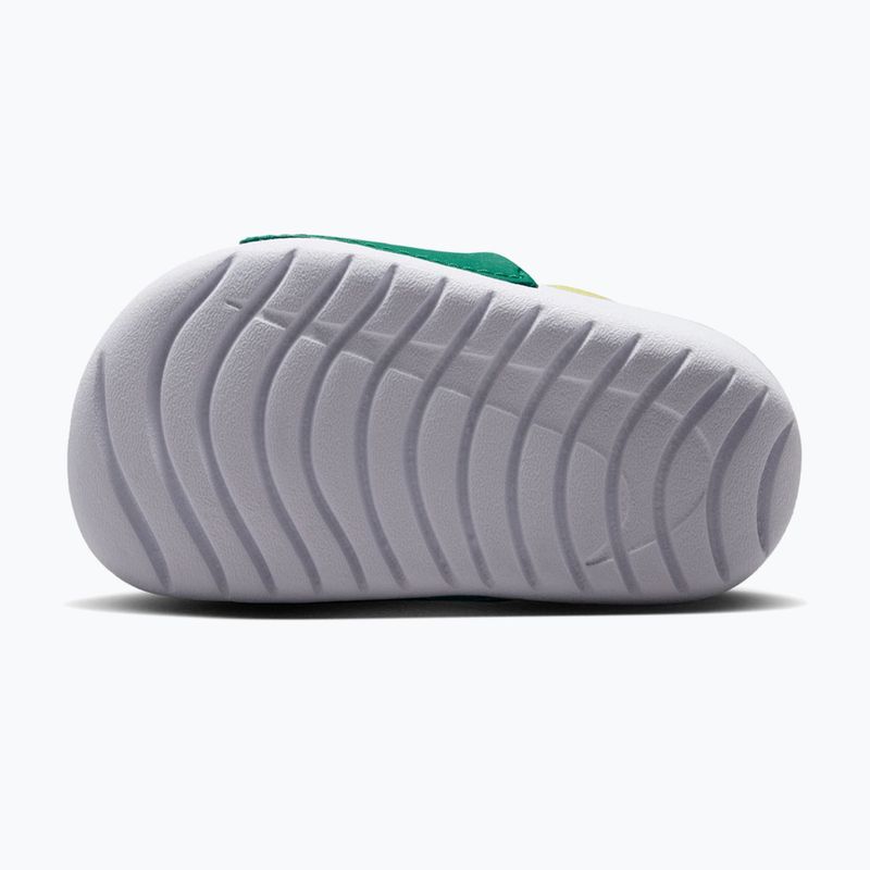 Vaikiškos šlepetės Nike Kawa malachite/sonic yellow 6