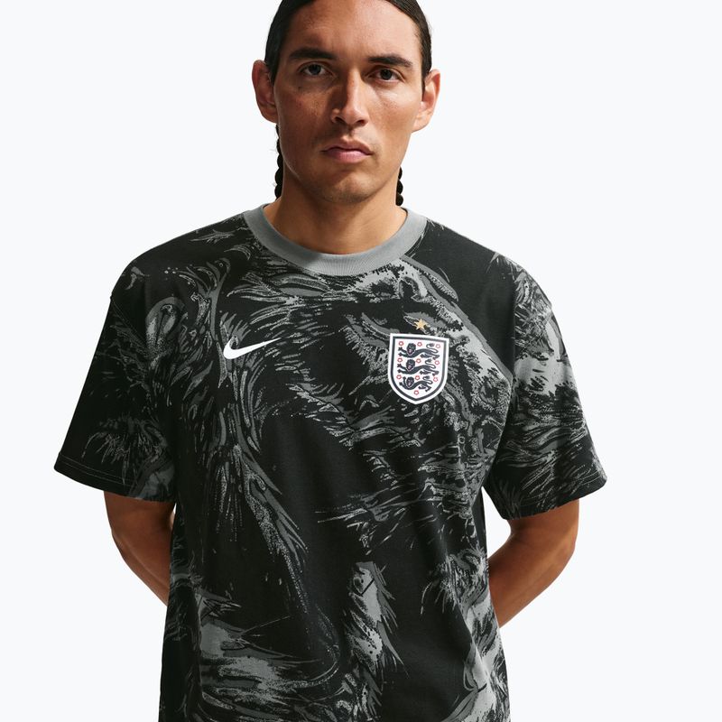 Vyriški futbolo marškinėliai Nike England Soccer dark steel grey 4